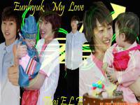 Eunhyuk with  baby