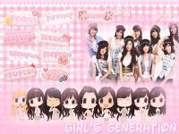 SNSD with pink 