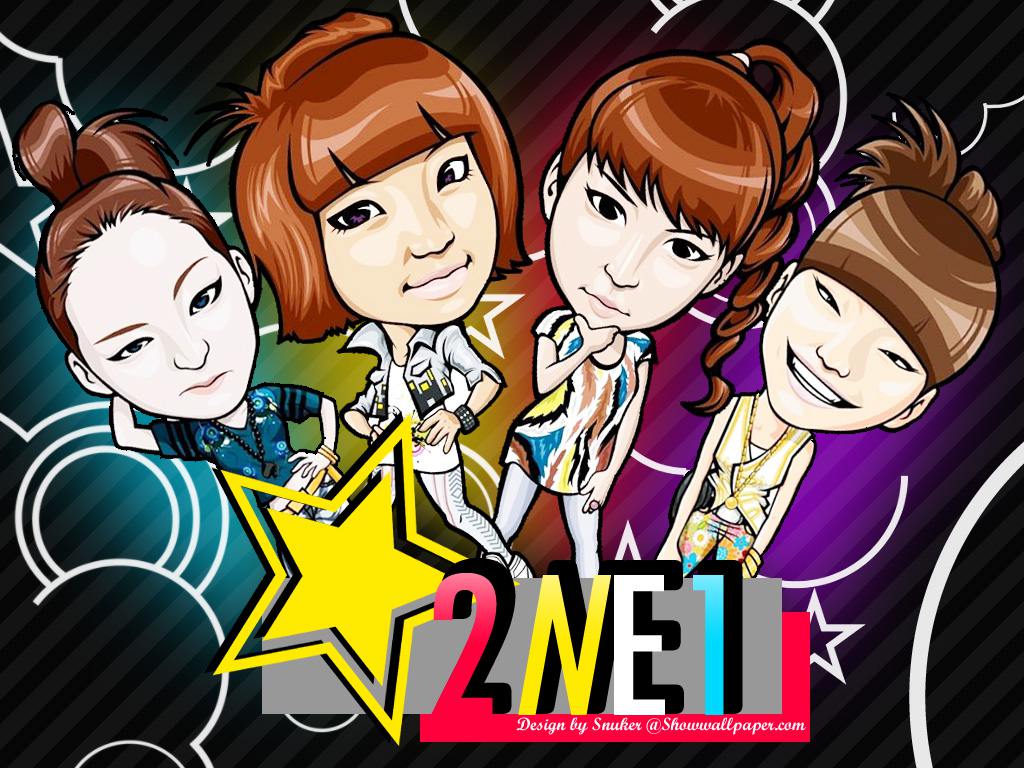 Cartoon 2Ne1