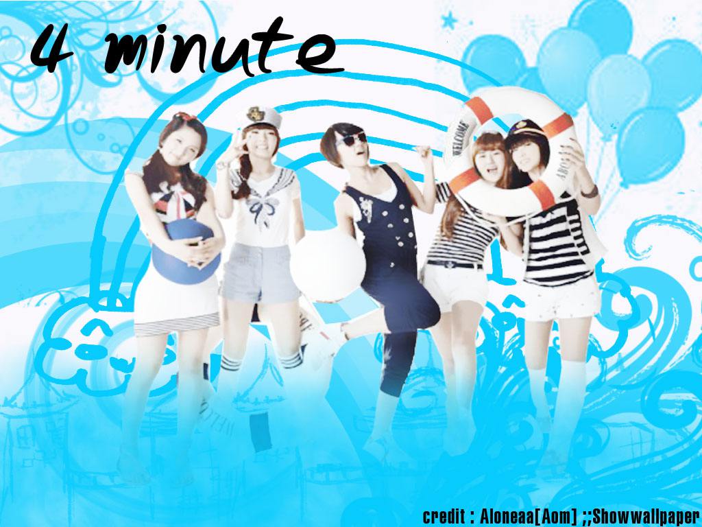 4minute Wallpaper by aloneaa