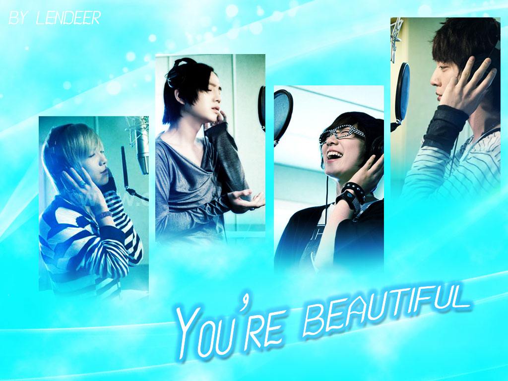 You're beautiful Wallpaper by Sutawadee