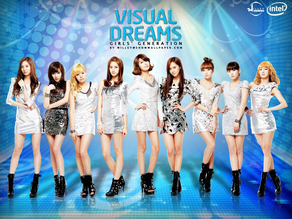 SNSD Intel Visual Dreams Wallpaper by Willey