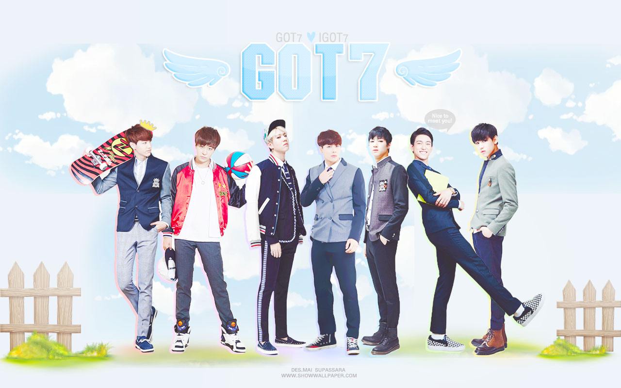 GOT7 Wallpaper by Mai Supassara