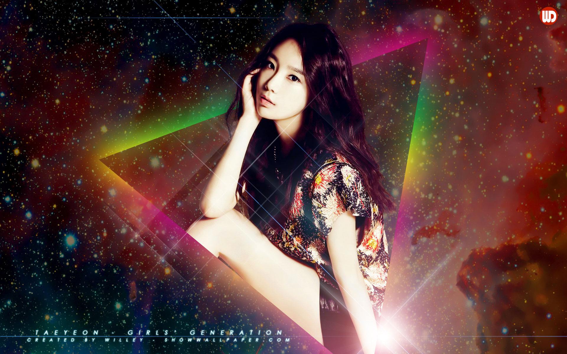 SNSD - Taeyeon Wallpaper by Willey