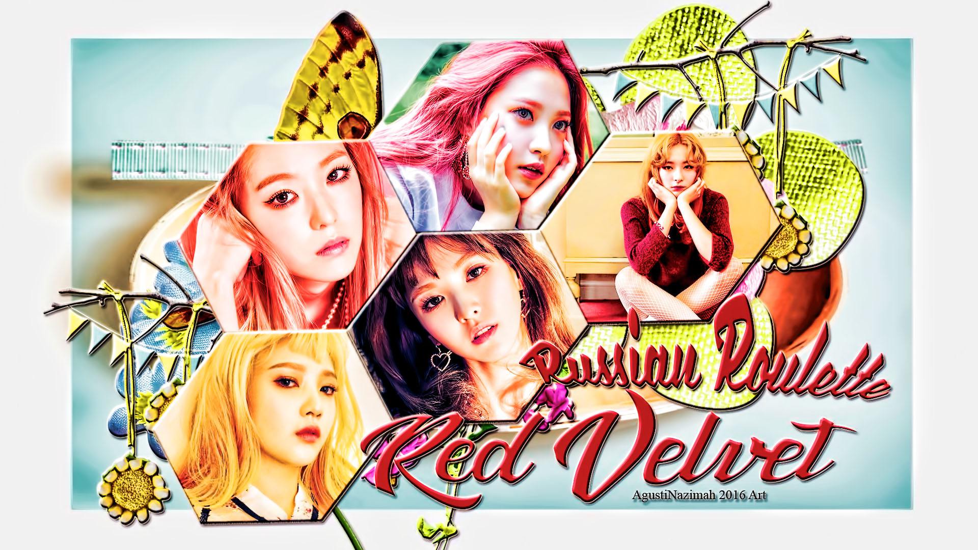 Red Velvet Russian Roulette Wallpaper by nazimah agustina